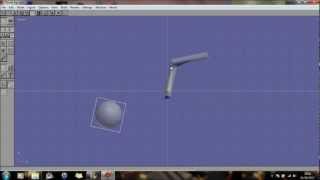How to make a first animation 5 of 6 Anim8or  - Using Bones and Figures