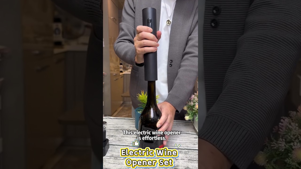 "Uncork the Future: The Ultimate Electric Wine Opener Set Review 🍷✨ You Won't Believe.