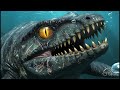 Ancient Sea Monster vs Deadly Fish Swarm — Prehistoric Ocean Carnage