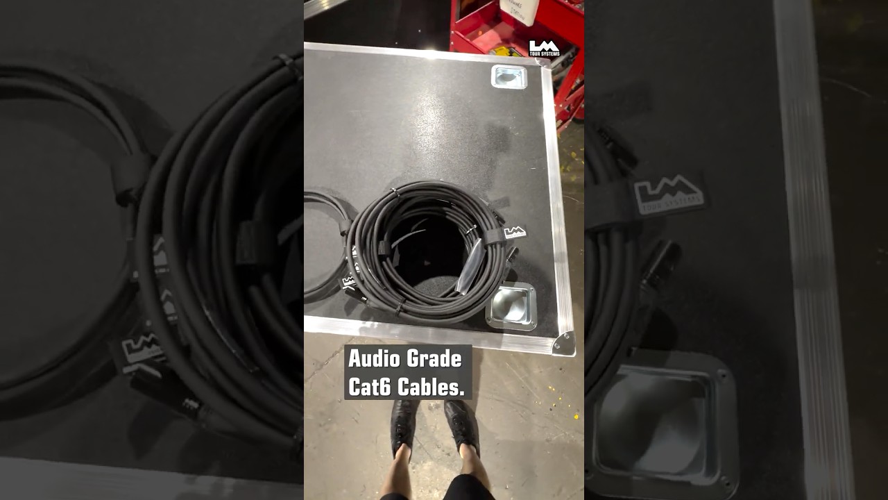 Audio Grade Ethercon Cables Built Per Order | LM Tour Systems