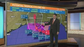 4 AM Tropical Update: Barry forecast to be hurricane at landfall