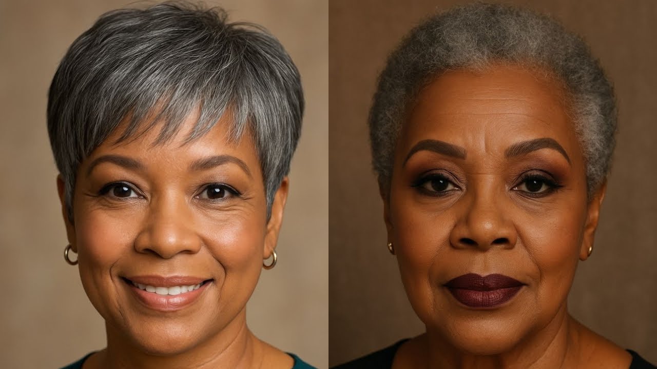 45 красивых и потрясающих коротких натуральных стрижек | Красивые стили для темнокожих африкански...