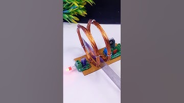 DIY Wireless Power Transmission #shorts #diy #howto #youtubeshorts