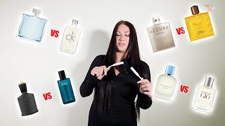 Woman Blind Battle Reaction to 8 Popular Fragrances (CKone, Azzaro Chrome, Creed, CoolWater, & More)