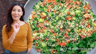 Salada Mediterranea de Couve Flor Tabouli Sem Gluten