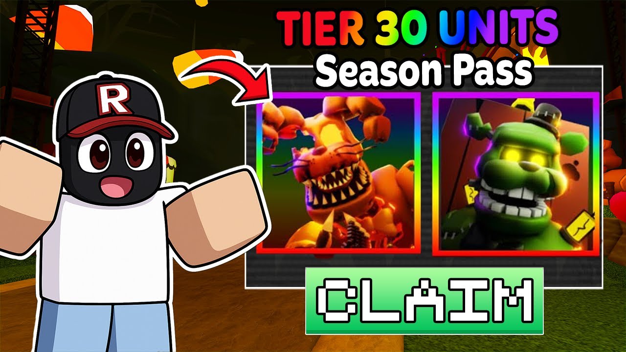 THE TIER 30 HALLOWEEN PASS UNITS IN FNTD 2 ARE BROKEN!!! (Five Nights Tower Defense 2)