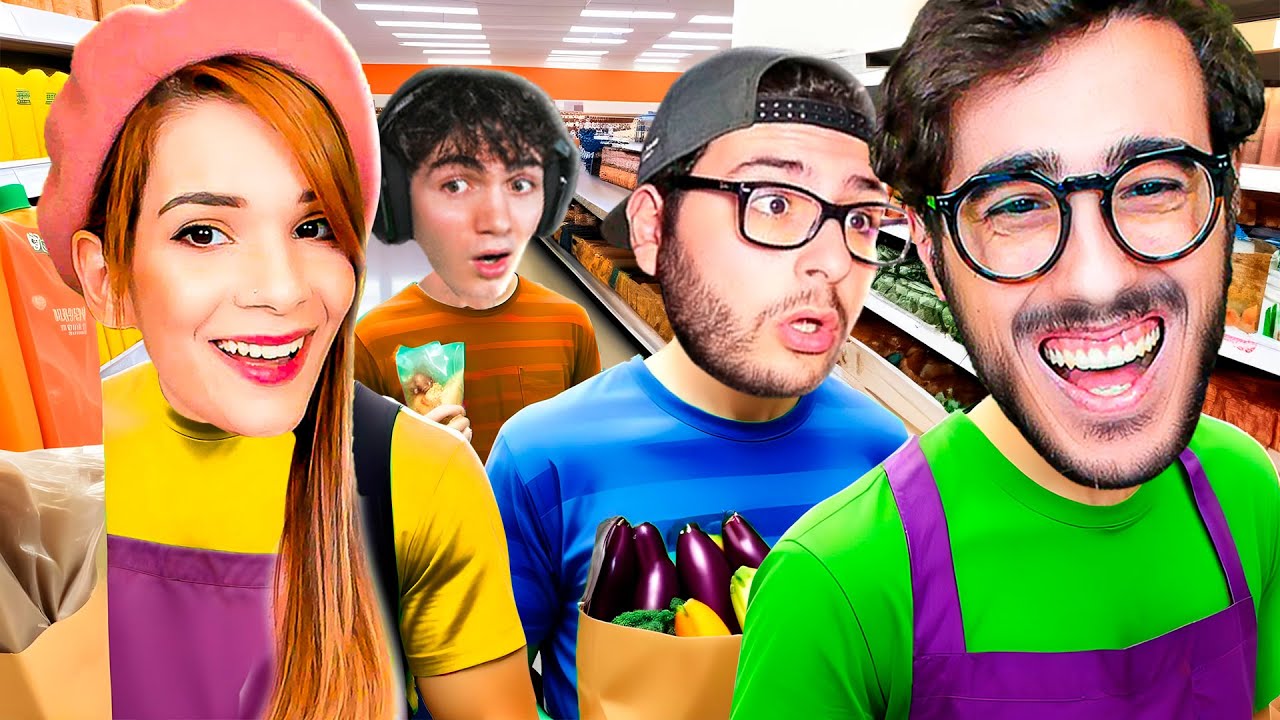 APRO UN SUPERMERCATO CON I MIEI AMICI! - Grocery Store Simulator