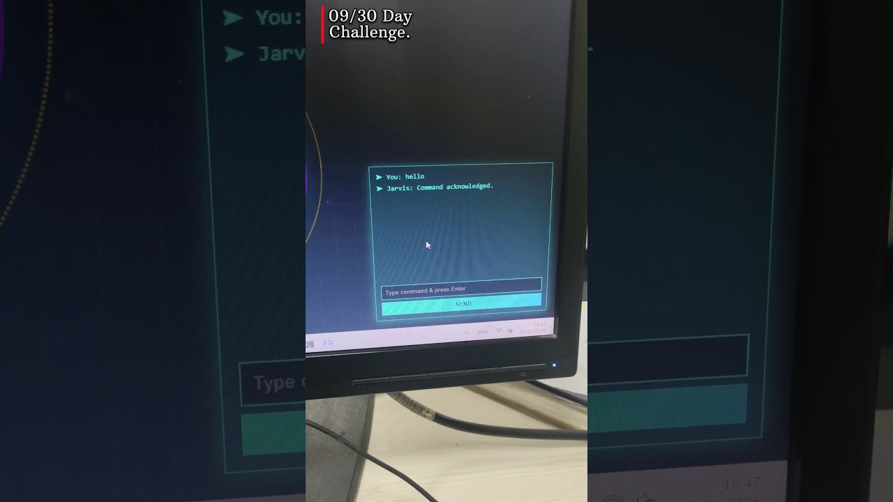 Day 09/30 &ndash; I Built My Own AI Like Jarvis 🤖 | ChatGPT API | #AI #ChatGPT #30DaysChallenge #Learning