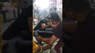 Flash Pin Wait For Public Reaction Indian Arm Wrestlers