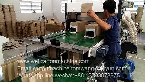 Automatic box Partition assembler machine