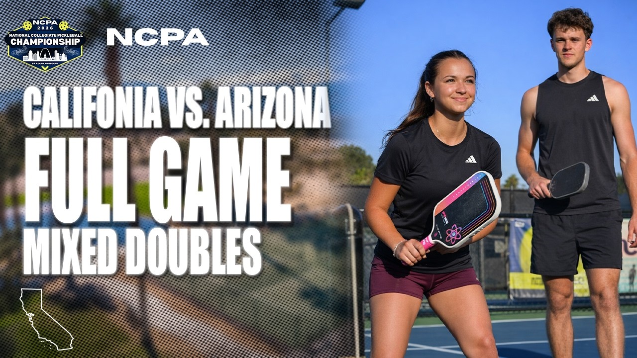 UCSD vs ASU Mixed Doubles | Full Game