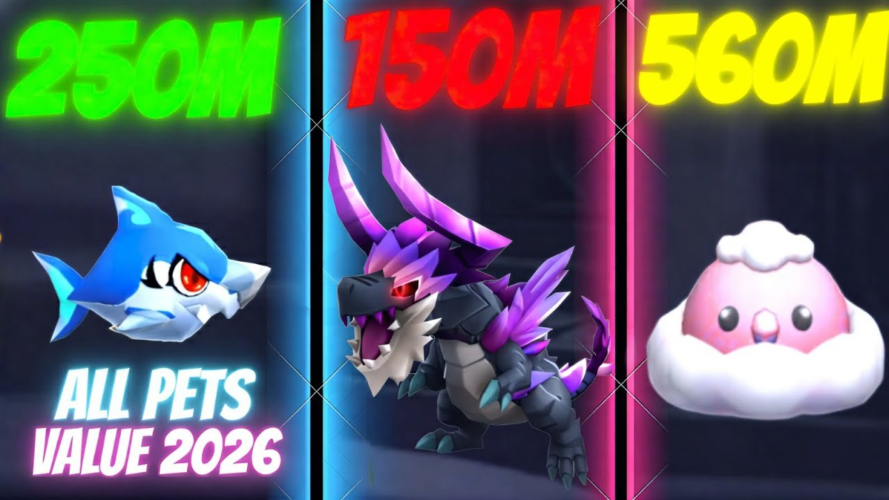 All Pets Value (January) in Skyblock Blockman Go