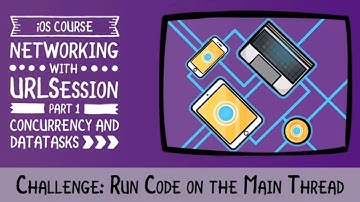 Run Code on the Main Thread - An Introduction to Networking with URLSession and SwiftUI