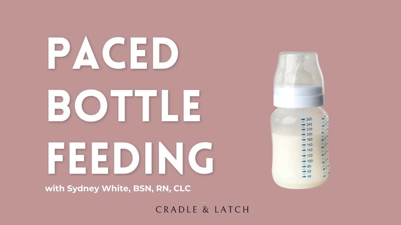 Paced Bottle Feeding Tutorial - YouTube