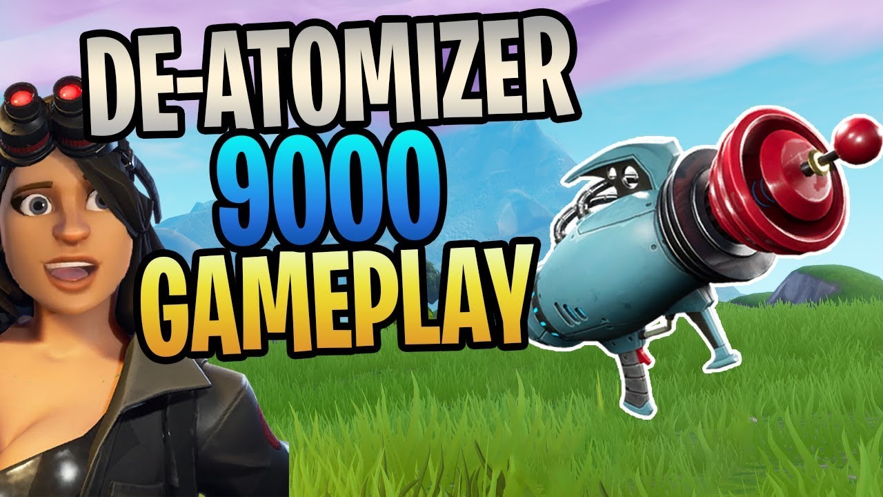 Fortnite Save The World Sci Fi Launcher Fortnite New De Atomizer 9000 Sci Fi Rocket Launcher Save The World Gameplay Youtube
