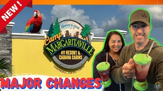 Camp Margaritaville RV Resort Auburndale, Florida / MAJOR CHANGES