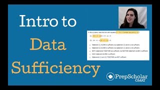Online Lesson: Introduction to GMAT Data Sufficiency