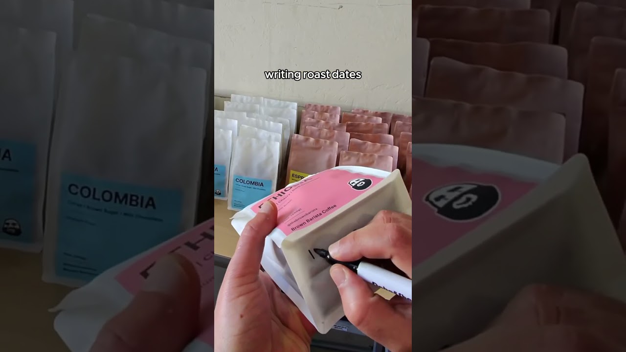 POV: Roasting + packaging coffee