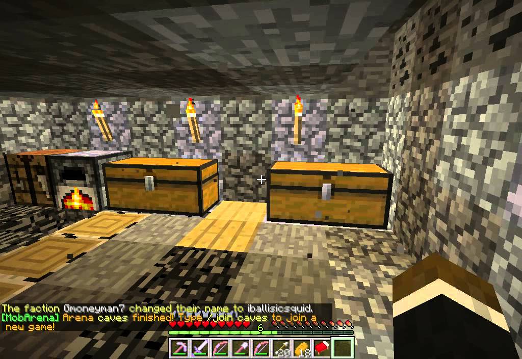 Minecraft gameplay on Blockville Server