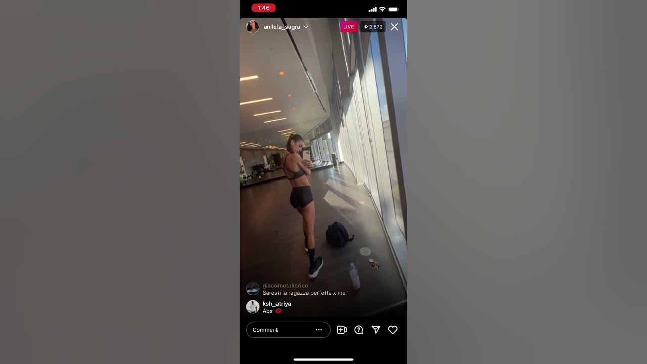 Anllela Sagra full live stream from Instagram (10th Dec 2021) - stream