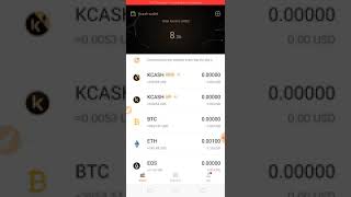 How to daily Claim BTC/ETH/EOS/KCASH in Kcash wallet screenshot 2