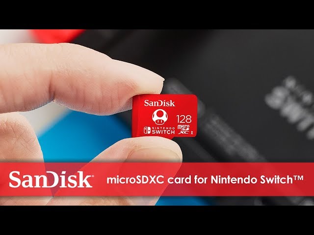 YouTube SanDisk Official card microSDXC Product for Overview Switch™ Nintendo - |