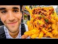 LIVING on FRIES for 24 HOURS in NYC!