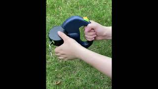 Introducing our Retractable Dog Leash for Small Dogs! • Reflective Design Enhances visibility in low