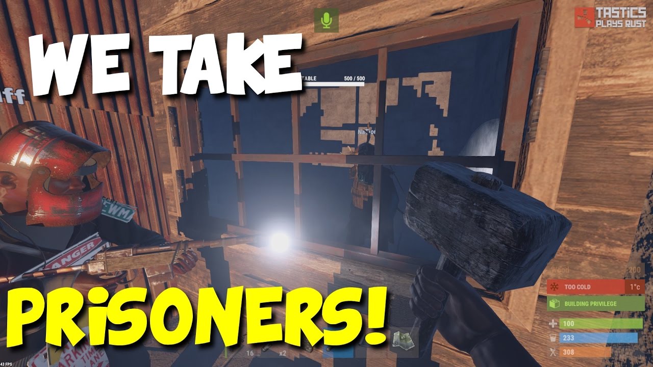 Jordan Rants Rust Face WE TAKE PRISONERS! - RUST DUO SURVIVAL FT. JordanRants - YouTube
