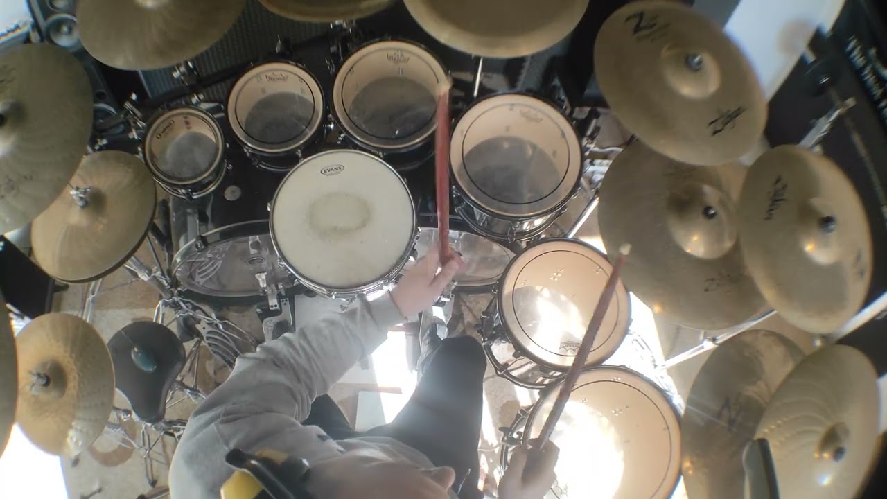 Behemoth - Sabbath Mather /Blow Your Trumpets Gabriel(drum cover)4K Mareczko drummer na YouTube 👹🥁🖥️