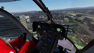 X-plane 11 | Helicopter Rescue Missions | EC135 | Gloucester Hospital (full)