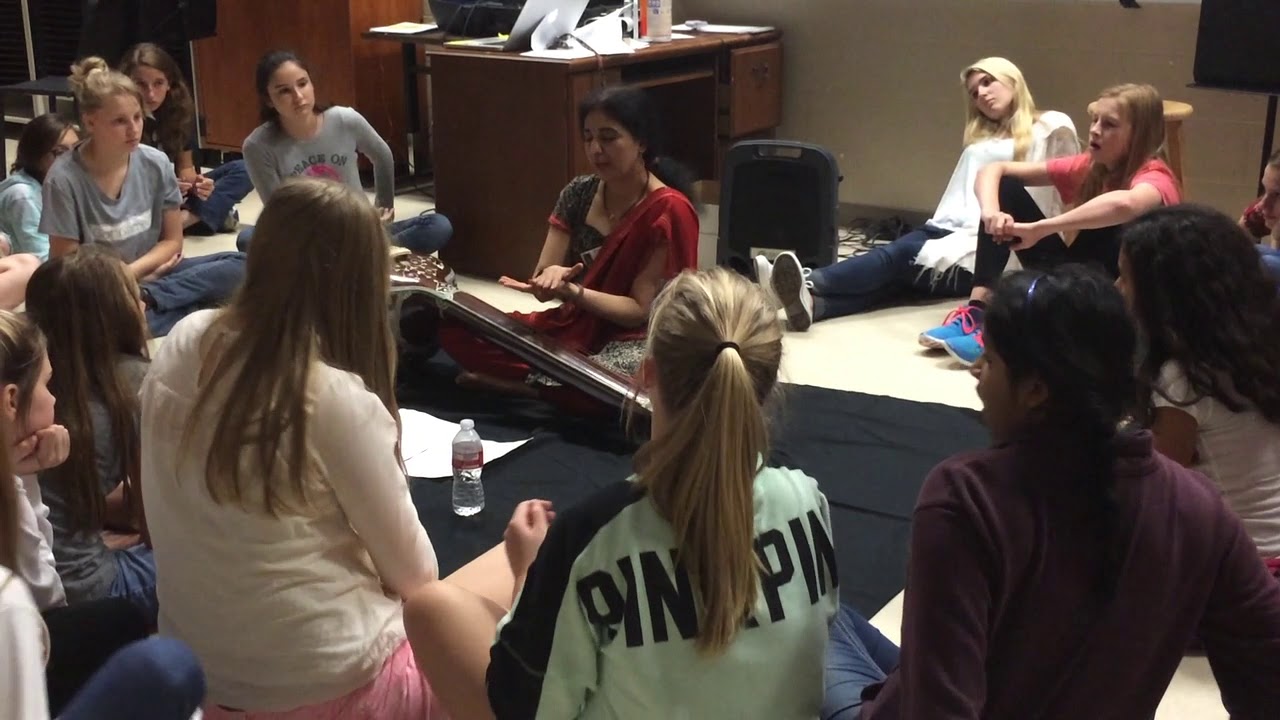 American kids sing Carnatic music with Prema Bhat