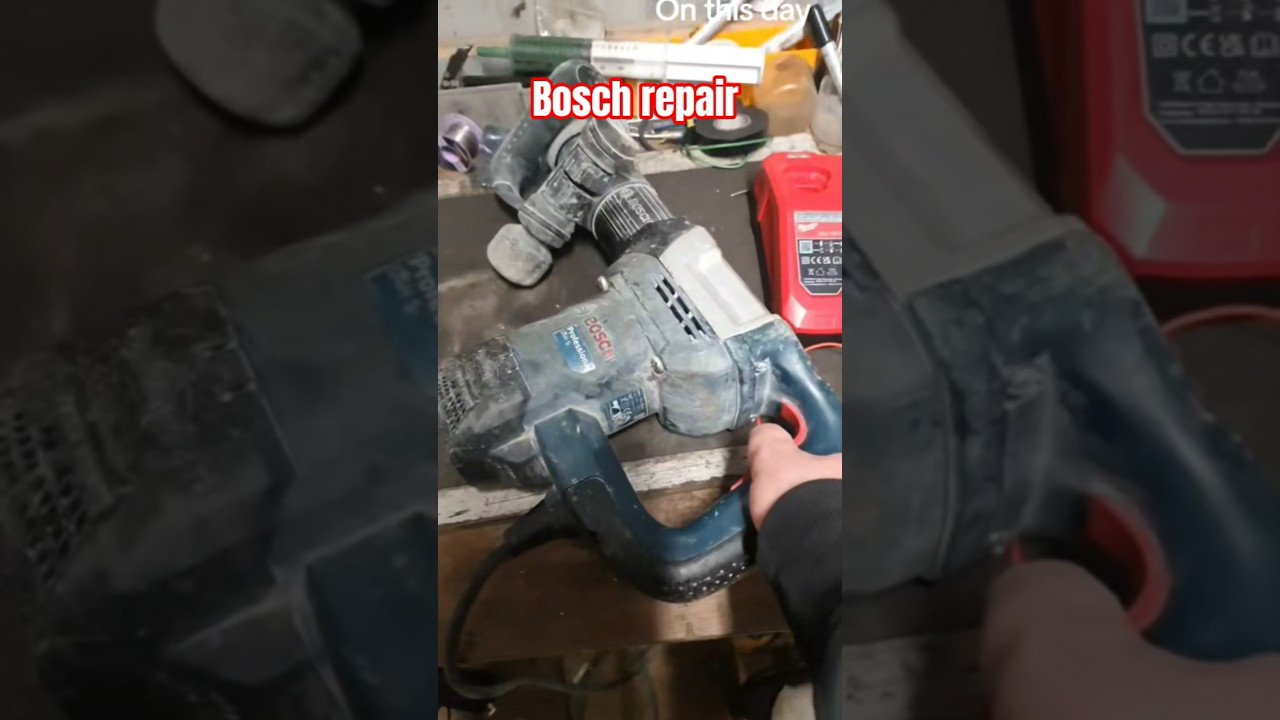 Bosch GSH5CE repair #powertoolrepair #doctorlefthandthread