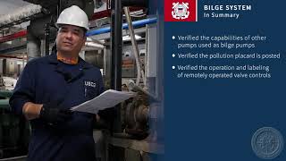 #CGHowTo Inspect Bilge System