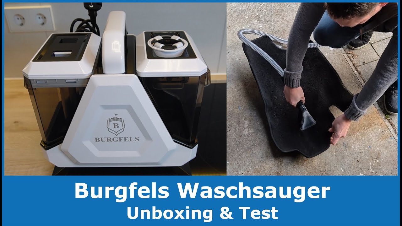 Burgfels Waschsauger Test (PRO14WS) || Testsieger im Polsterreiniger Vergleich