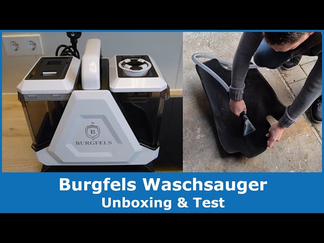 Burgfels Carpet Cleaner Test (PRO14WS) || Test Winner in Upholstery Cleaner Comparison