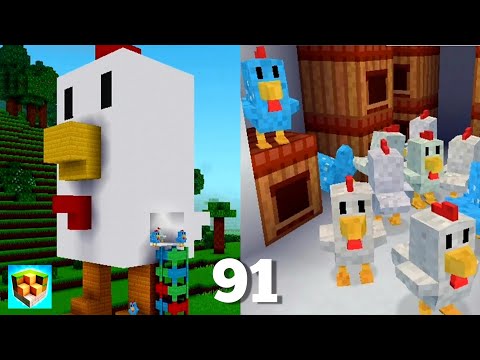 🐔 Chicken House| Chicken Farm | Block Craft: 3D Building Simulator Games For Free | Gameplay 91