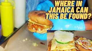 Where Can I Find A Burger Like This In Jamaica? | Guyanese Burger | Jamaica Vs. Guyanese Street Food