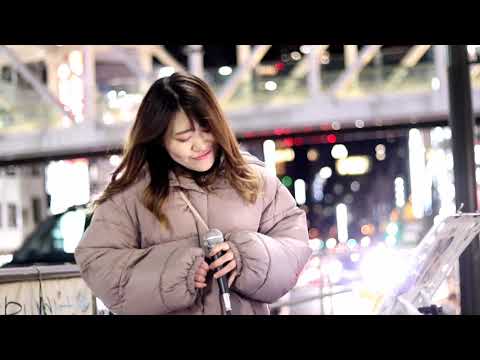 三日月/絢香  智子さん 新宿路上ライブ