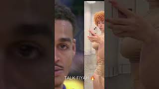 🤯Curry grills Jordan Poole over Ice Spice!! #nbaplayoffs #espn #stephencurry #nba #lakers #fyp