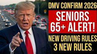 💥 Drivers 65+ Alert! 2026 DMV Rule Changes You Must Understand