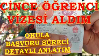 Çince Öğrenci Vizesi Aldım! || Dil Okulu Başvuru Süreci Detaylı Anlatım