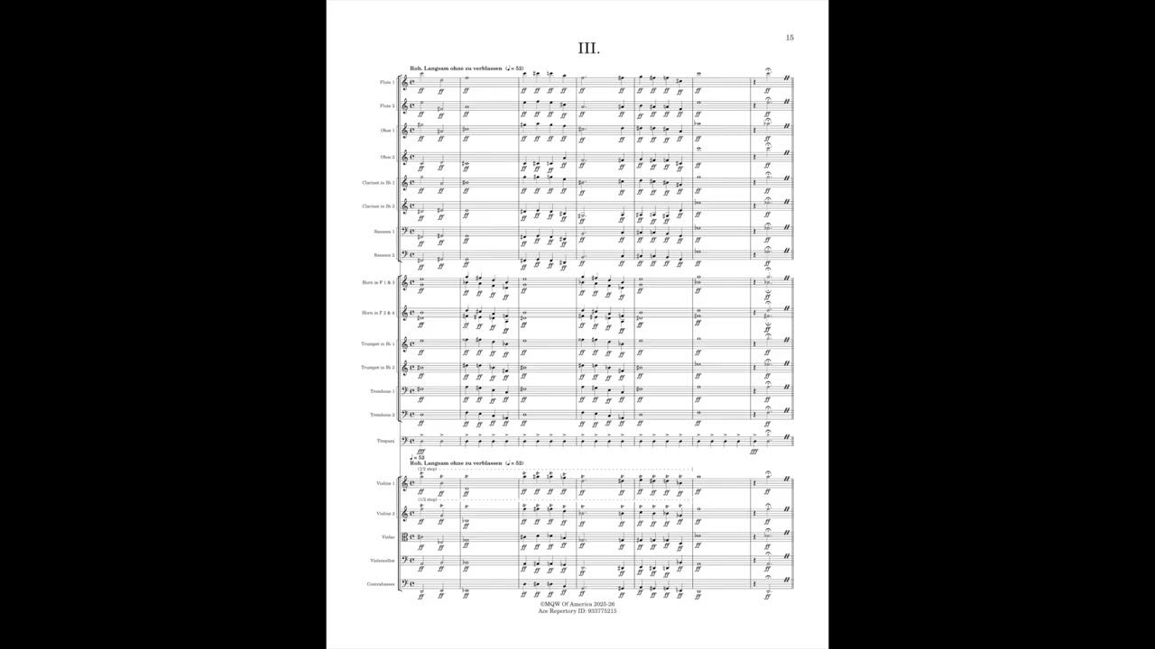 Symphony No. 3 in D Major, 