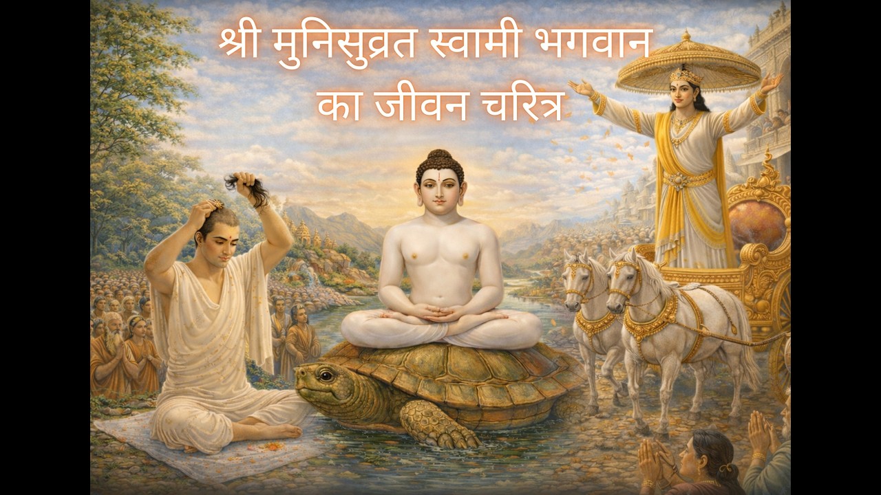 श्री मुनिसुव्रत स्वामी भगवान का जीवन चरित्र | Hindi Voice