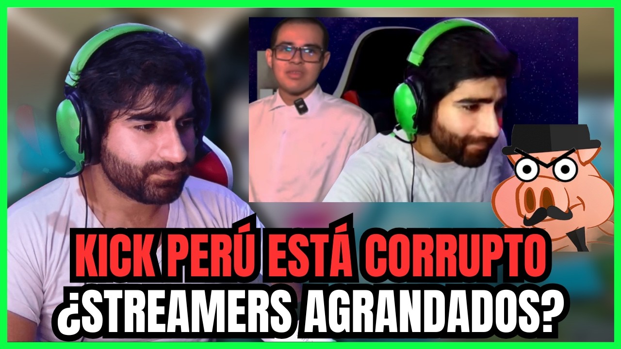 😨 ¿KICK PERÚ ESTÁ CORRUPTO? 💥 CARLOS REACCIONA A LA CRITICA DE SEÑOR LECHON
