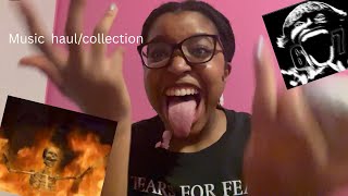 Vinyl, CD, cassette tape haul/ my physical media (music) to totally help you sleep