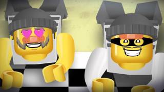 #мультики Garbage Goons LEGO City Movie Mixer Mash Up