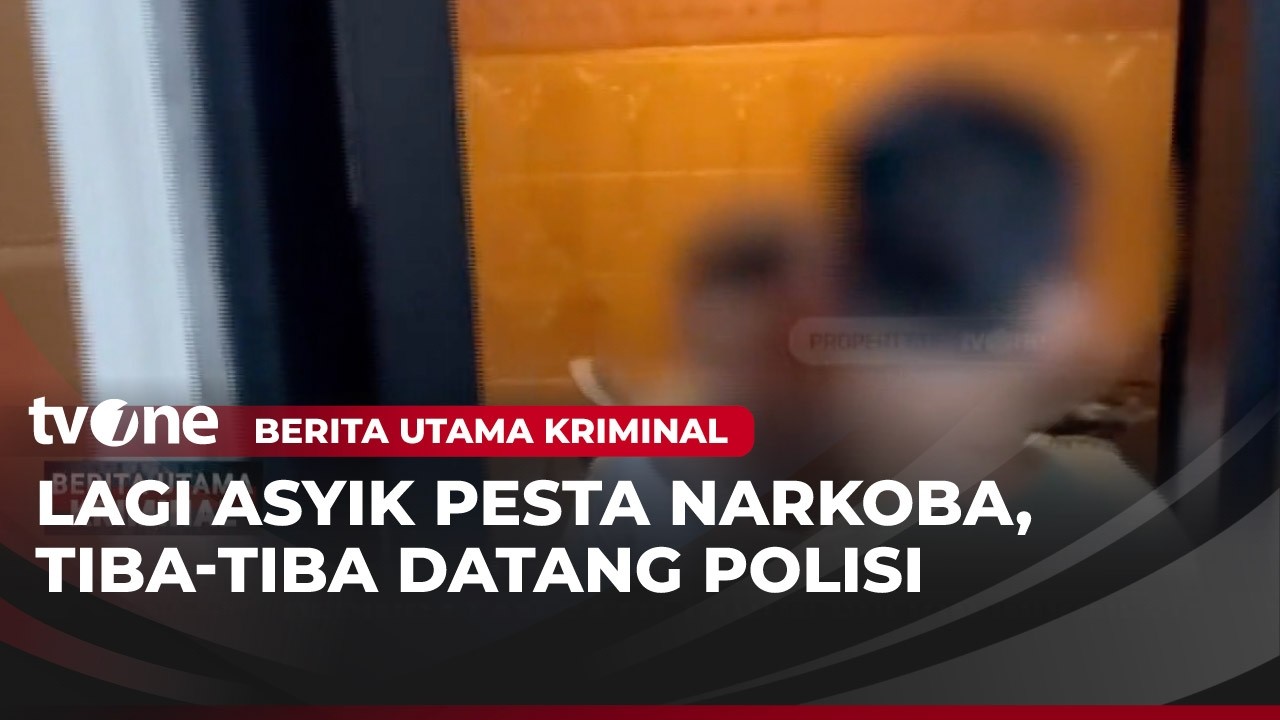5 Pria dan 2 Wanita Digerebek Polisi saat Pesta Narkoba di Rumah Mewah | Berita Utama Kriminal