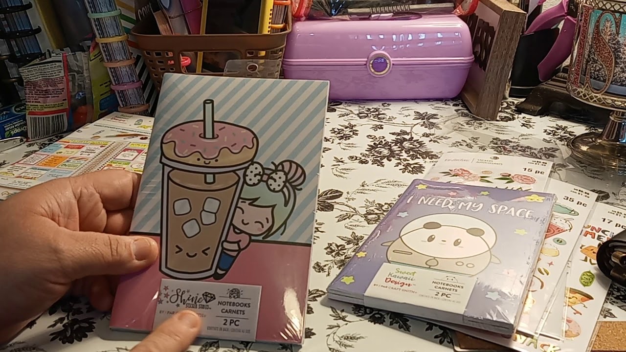 Michael's Haul // .50 Clearance Weekly Sticker Books