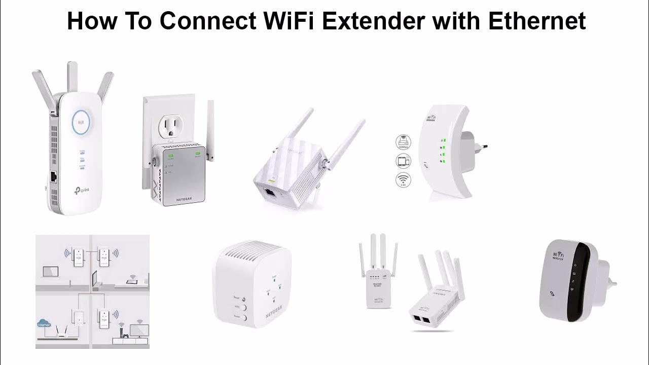 How To Connect WiFi Extender with Ethernet 